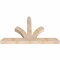 Ekena Millwork Richland Smooth Timber Gable Bracket, Douglas Fir, 48"W x 30"H x 3 1/2"D x 3 1/2"F, 15/12 Pitch GBW048X30X0404RIC00SDF - alternate 5